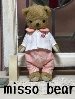 misso bear ウサギのぬいぐるみ misso bear うさちゃんぬいぐるみ - メルカリ