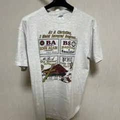 キリスト教メッセージTシャツ グレー