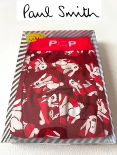 新品☆ポールスミス☆Lサイズ☆ボクサー☆トランクス☆レッド☆2644
