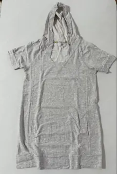 アーノルドパーマー　パーカー半袖チュニック　グレー　3回着用　美品