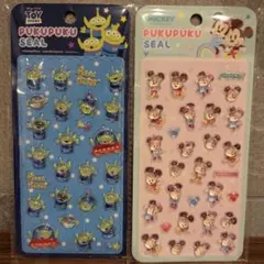 ディズニー　ぷくぷくシール