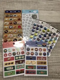 シールセット　セリア　ぷっくりシール