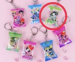 パワーパフガールズ トレーディング エアインキーホルダー バターカップ