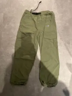 Champion チャンピオン カーゴパンツ ナイロン オリーブ M 美品のサムネイル