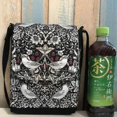 ウィリアムモリス モダ ハンドメイド いちご泥棒 クロスボディーバッグ