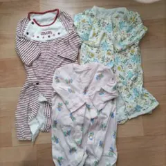 期間限定出品　ロンパース3枚セット