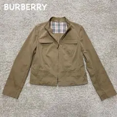 BURBERRY LONDON スタンドカラージャケットブルゾン ノバチェック