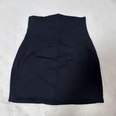 snidel スナイデル デニムミニスカート Mサイズ 黒 ハイウエスト