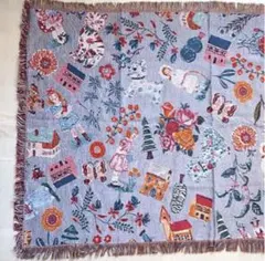新品　ナタリーレテ　タペストリー ラグ　153×90cm　ハウス　猫　ねこ　ネコのサムネイル