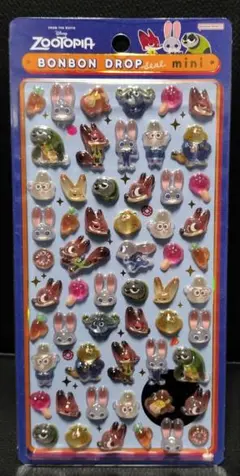 正規品　ボンボン　ドロップシールミニ　ズートピア