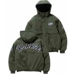 XLARGE オリーブ ナイロンジャケット L