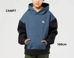 CAMP7 吸水速乾ワンポイントプリントパーカー