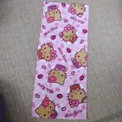 新品　日焼けキティちゃん　ハローキティー　フェイスタオル　ギャル　制服　キティー