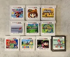 任天堂　3DS DS ソフト　10点　まとめ売りセット