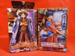 【 ワンピース 】組立式DX ルフィ & DXF ワノ国 ルフィ太郎 ※箱やぶれ