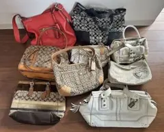 COACH バッグ　まとめ9点セット【希少モデルあり】