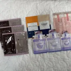 la CASIA ヘアケアトライアルセット＋その他メーカー3種