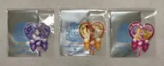 映画　キミとアイドルプリキュア　入場者特典　うちわ型クリアカード ３枚セット
