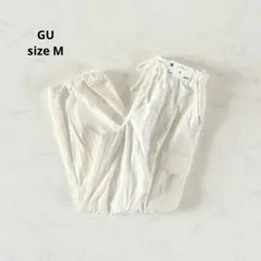 【新品】Mサイズ GU ジーユー パラシュートカーゴパンツ ナチュラル