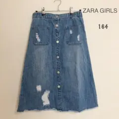 デニムロングスカート デニムスカート