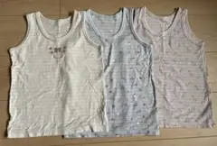 女の子向けタンクトップ3枚セット