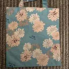 PAUL & JOE 花柄ミニバッグ水色