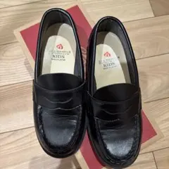 HARUTA キッズ ローファー フォーマル19cm ブラック