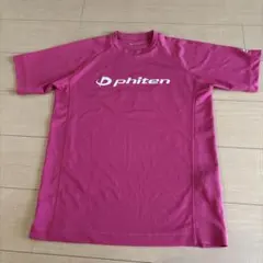 phiten 半袖 Tシャツ ピンク Mサイズのサムネイル
