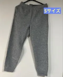 【未使用品】UNIQLO ニットフリース　イージー　アンクルパンツ　Sサイズ