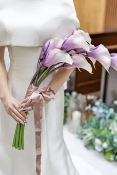 アーティフィシャルフラワー ブーケ 結婚式 前撮り