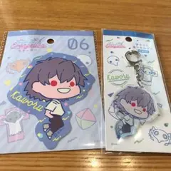 エヴァ　アクリルキーホルダー、ステッカーセット