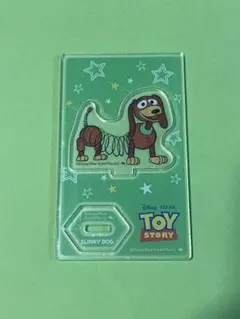 トイストーリーアクリルスタンド　スリンキー【ポストカードおまけ付き】