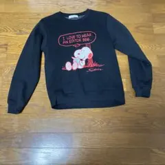 PEANUTS ブラック トレーナー Mのサムネイル