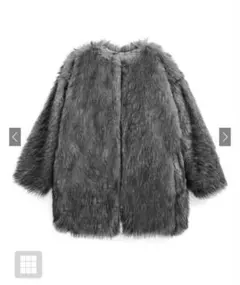 ミックスファーコート［kd103］