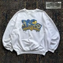 90s ルーニーテューンズ スウェット トレーナー 白 ホワイト ヴィンテージのサムネイル