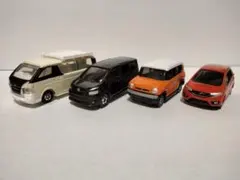 【トミカ】乗用車　4台　まとめ売り