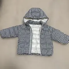 チェック柄フード付きジャケット 90 cm