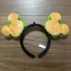 ディズニーカチューシャ　ハンバーガー型
