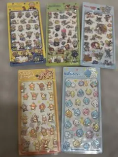 BonBonシール シール ぷくぷく キャラ