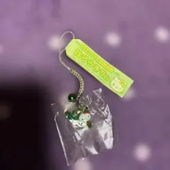 ご当地キティ　福島限定五色沼バージョンはろうきてぃ チャーム付きストラップ