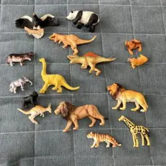 アニア　動物フィギュアセット 15体