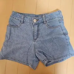 デニムショートパンツ 140cm