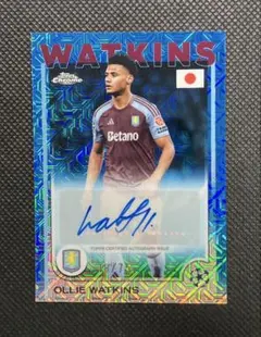 Topps Japan Edition Ollie Watkins auto