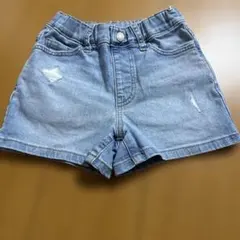 ユニクロ110ショートパンツ デニム