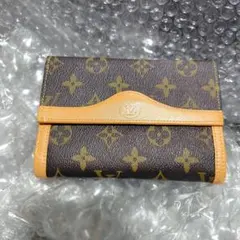 Louis Vuitton 三つ折り財布 ブラウン/オレンジ