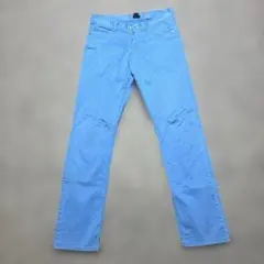 あ*な様 鮮やかなブルーのチノパンのサムネイル