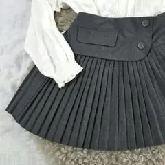 ZARA プリーツミニスカート 13～14