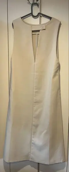アイボリー ジャンバースカート
