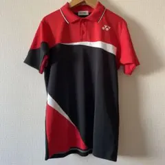 YONEX ポロシャツ Sサイズ レッド/ブラック