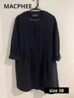 【破格】MACPHEE マカフィー ノーカーラーコート アウター オケージョン